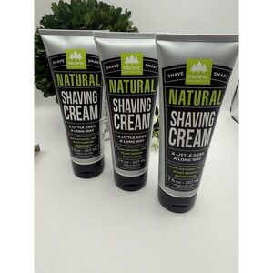 SHAVING CREAM Shea Butter Vitamin E 7oz 3 Pack PACIFIC SHAVING COMPANY